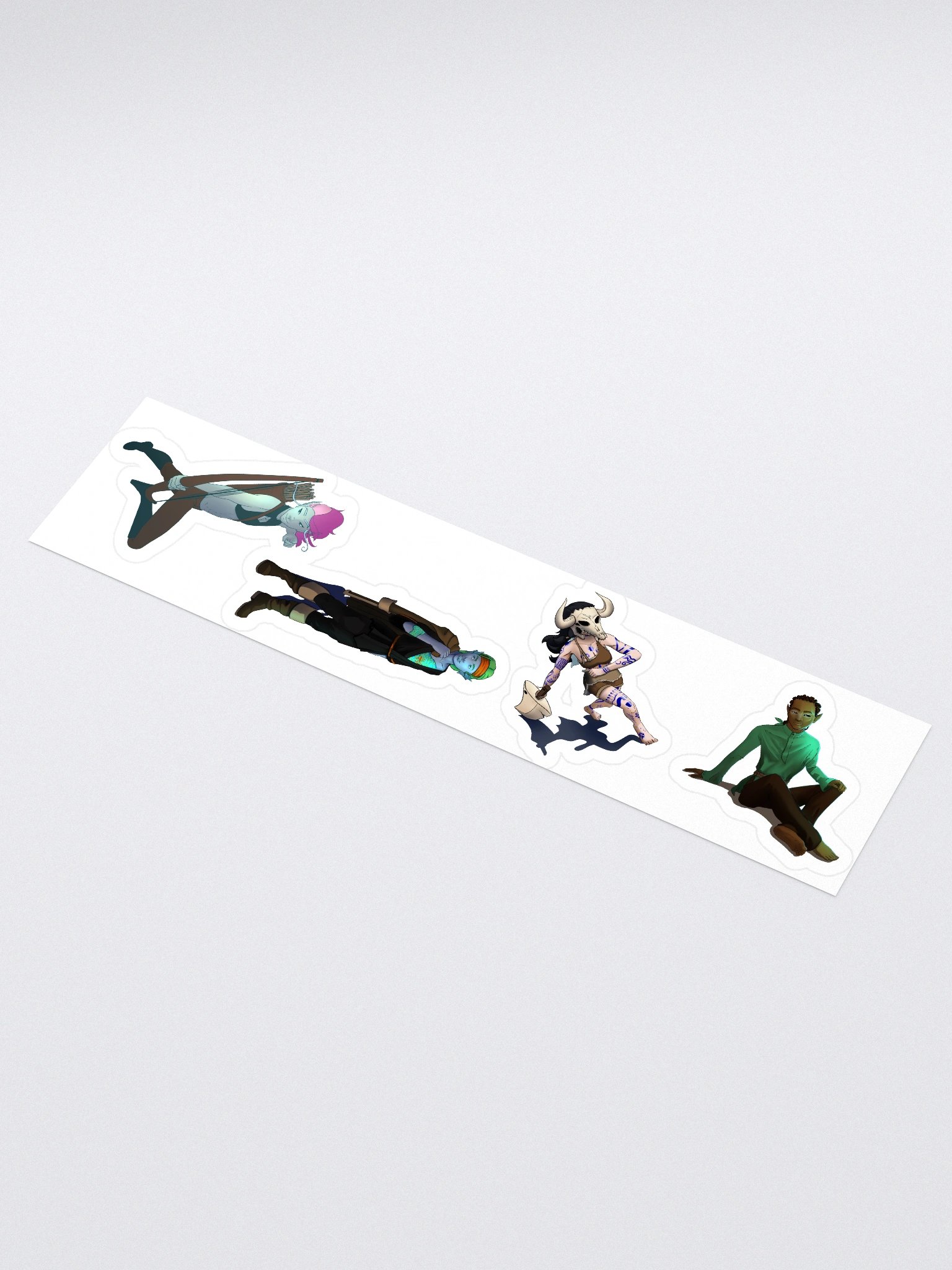 Corroded Party Sticker Set product image (1)