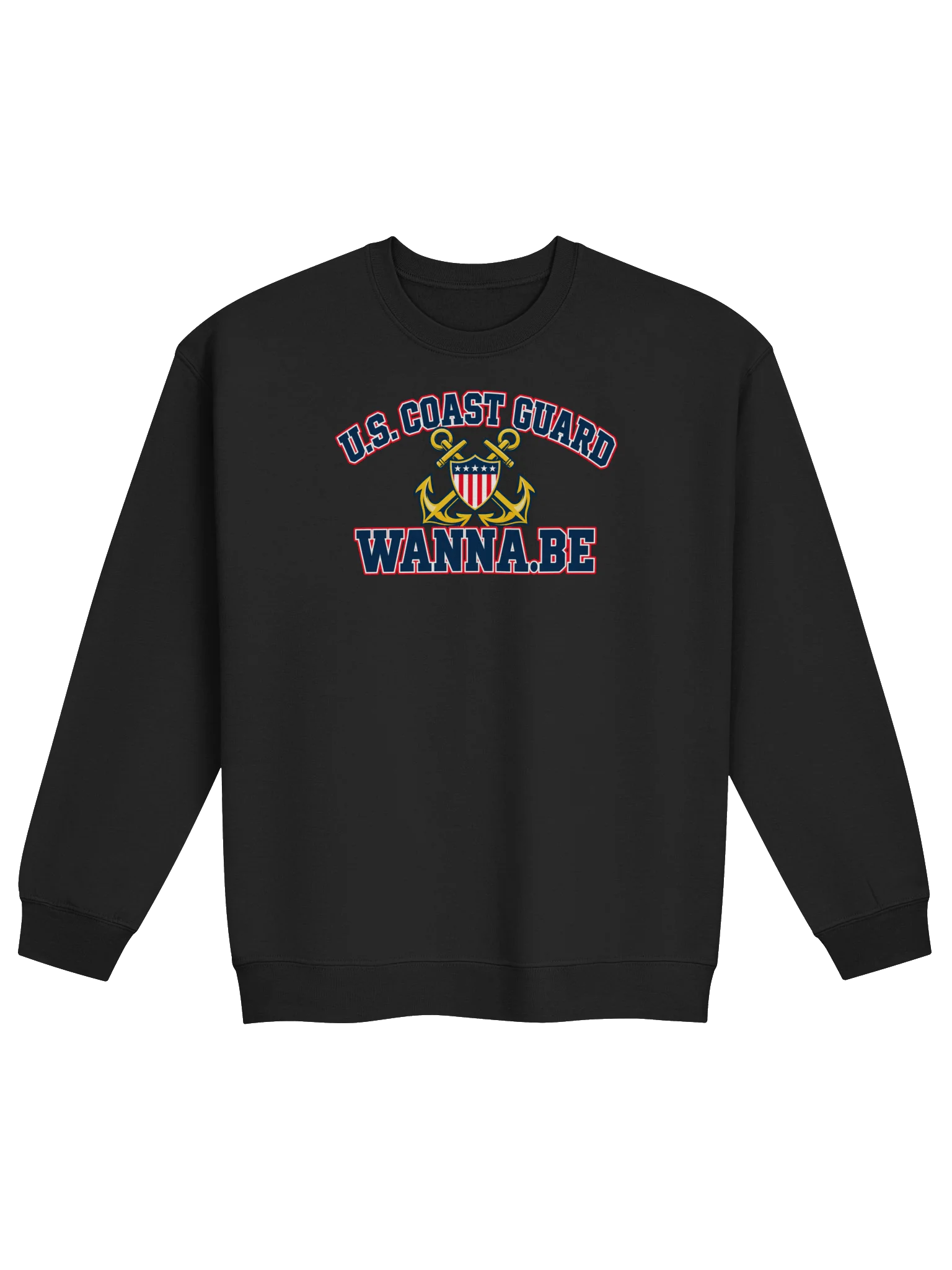 Coast Guard WANNA.BE Sweatshirt — Reporting for Pool Duty product image (1)