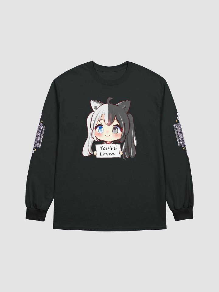 Cotton Long Sleeve T-Shirt (Unisex) - Byakko You Are Loved Edition product image (4)