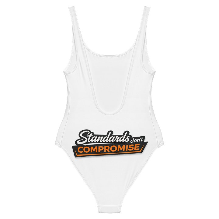 STANDARDS DON’T COMPROMISE — Signature Back Print One-Piece product image (2)