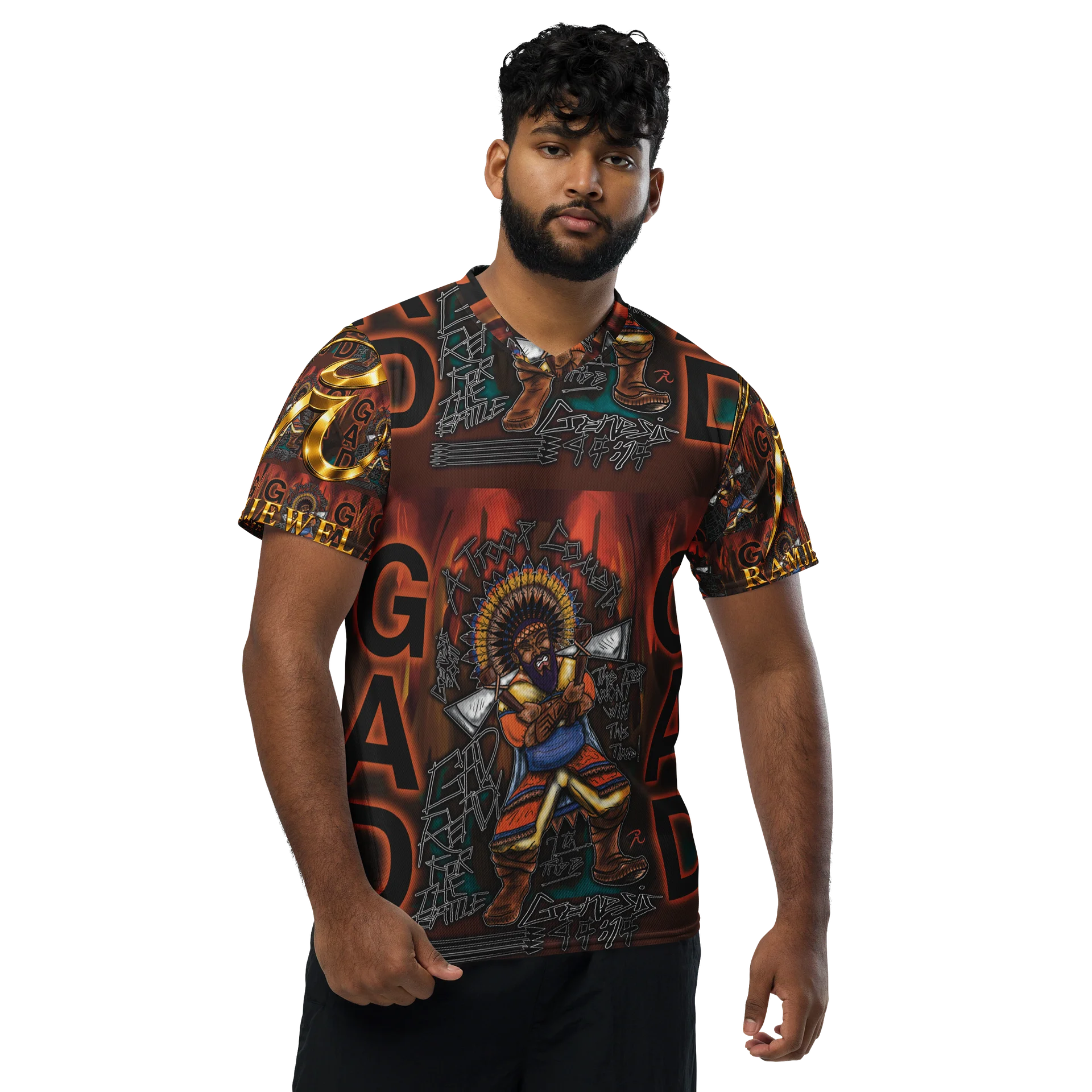 GAD Flame-Art Jersey product image (1)