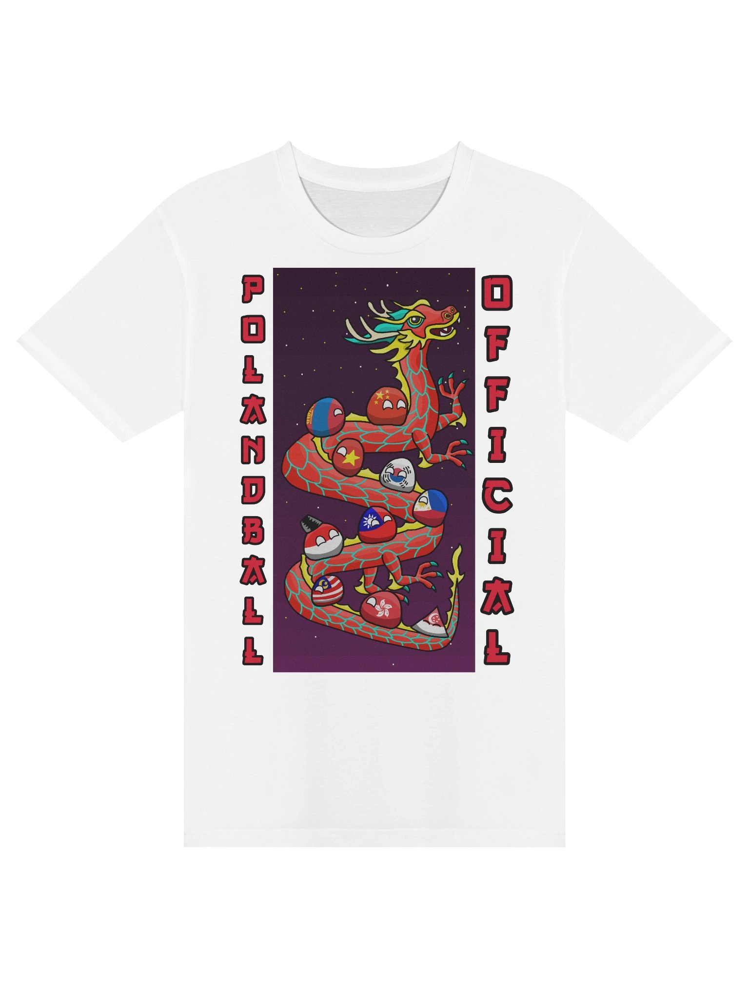 Polandball Lunar New Year T-shirt product image (1)