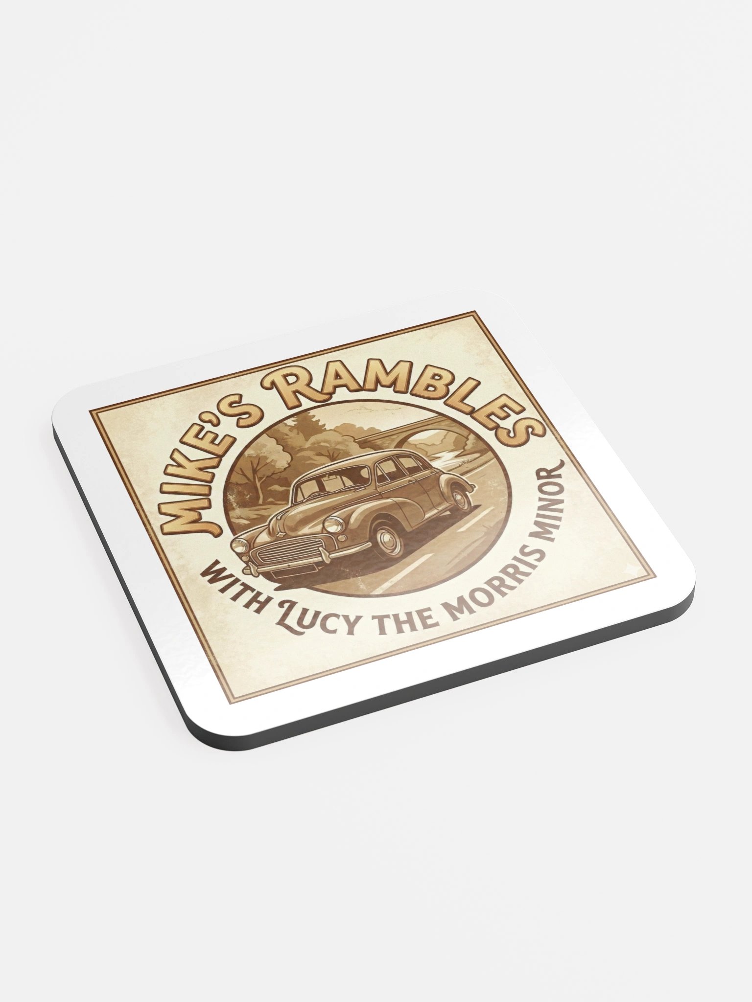 Mike's Rambles Cork Coaster product image (2)
