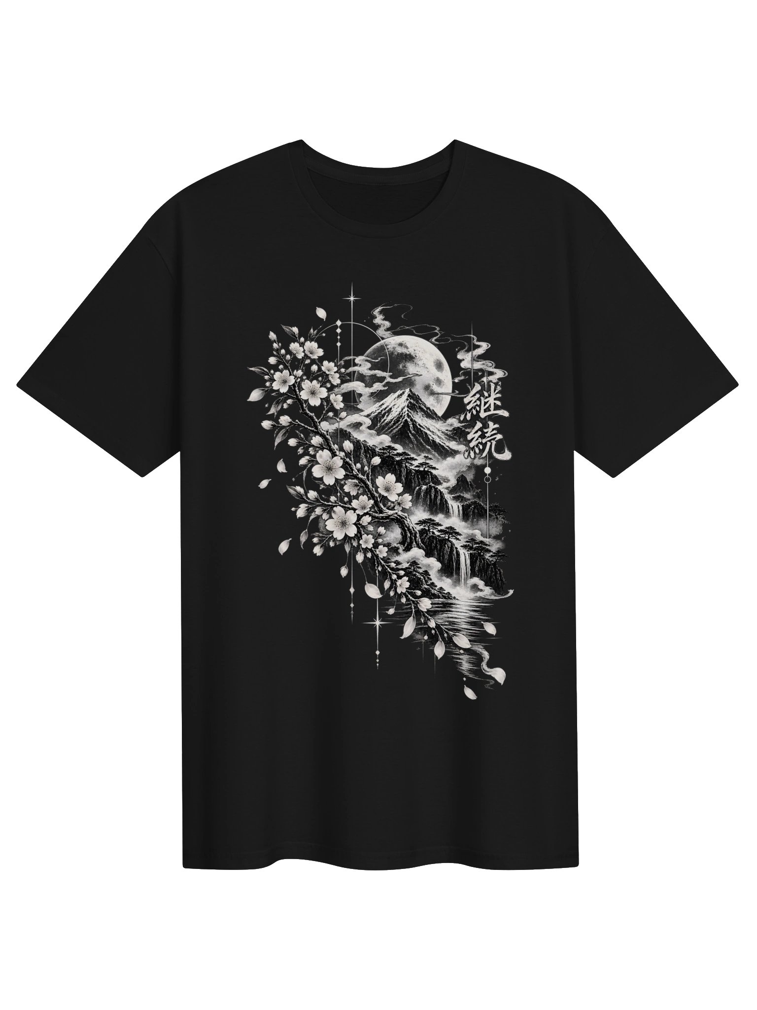 AUVEXO | Eternal Spirit Tee — Midnight Black product image (1)