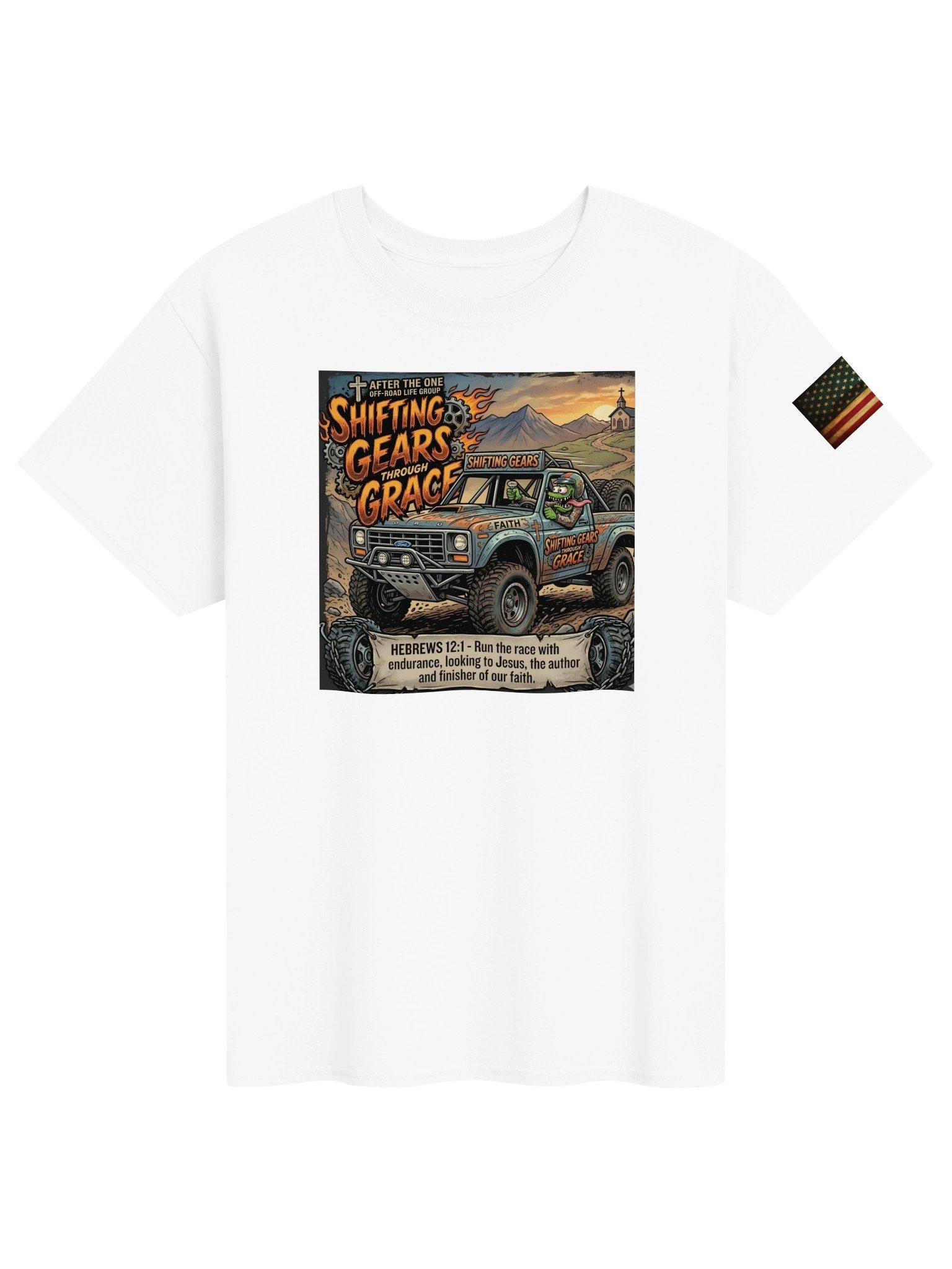 Shifting Gears through God's Grace Life Group Shirt product image (1)