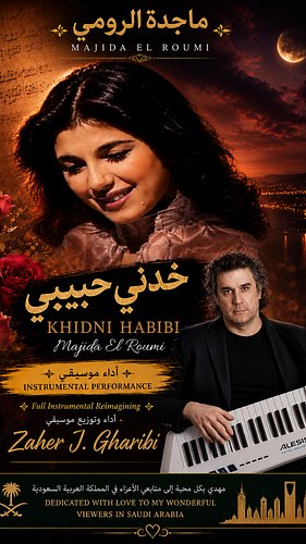 🎹 خدني حبيبي – Majida El Roumi

My instrumental reimagining of this beautiful classic. ❤️

Performed and Produced by Zaher J....