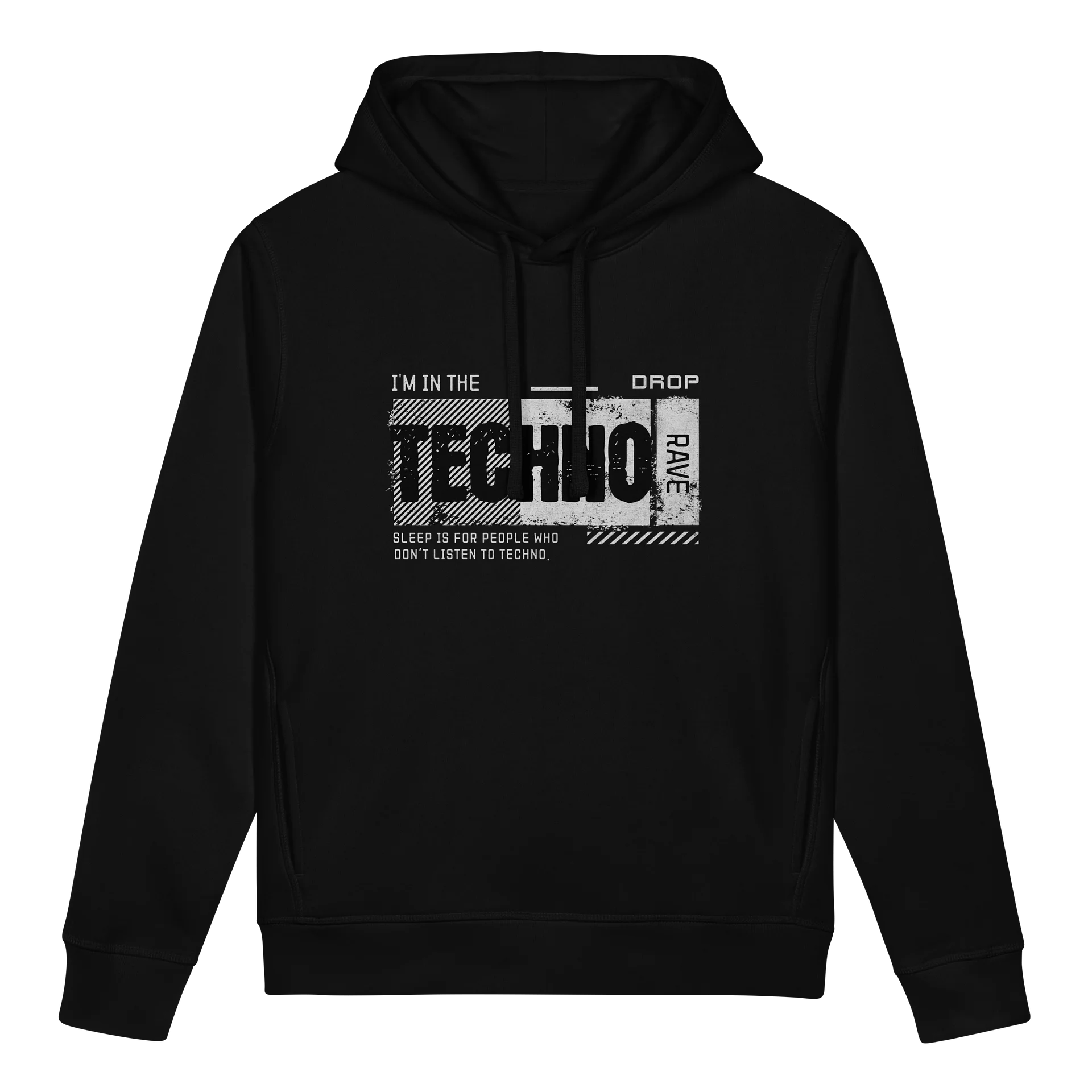Urban Grit Techno Rave Hoodie product image (1)