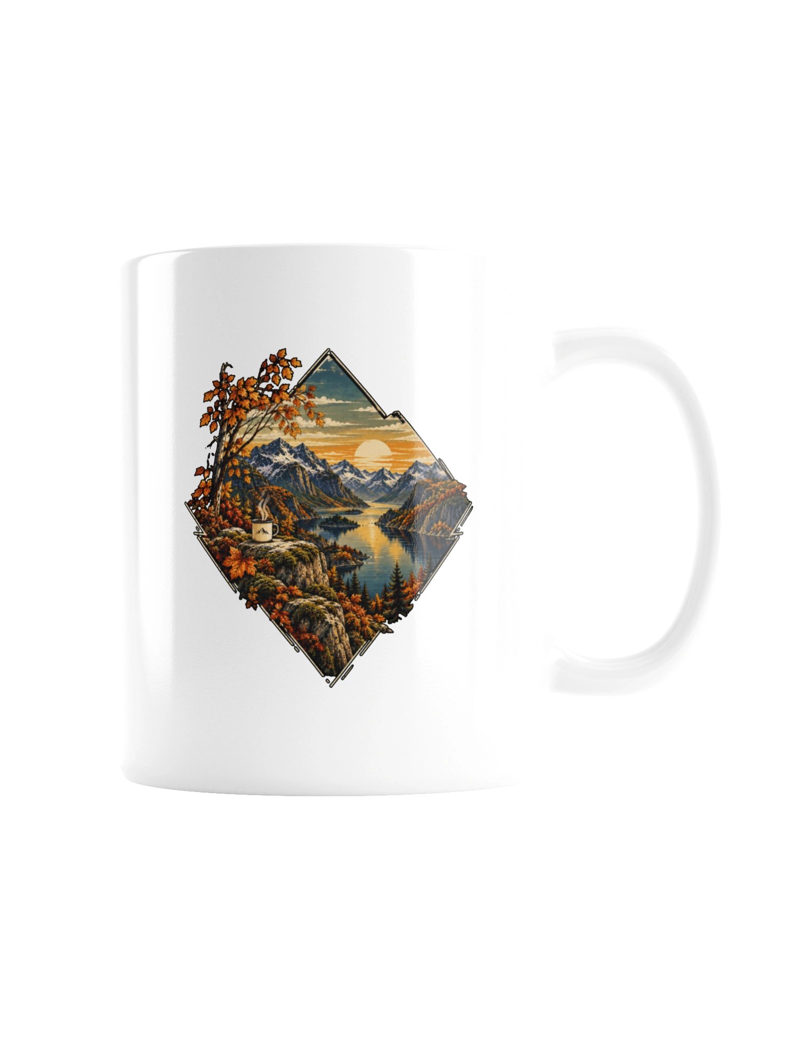 Autumn Lake – Coffee & Mountains Mu product image (7)