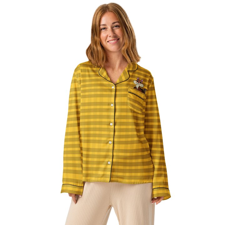 "Cheeky Chipmunk" - Women's Long Sleeve Pajama Top product image (1)
