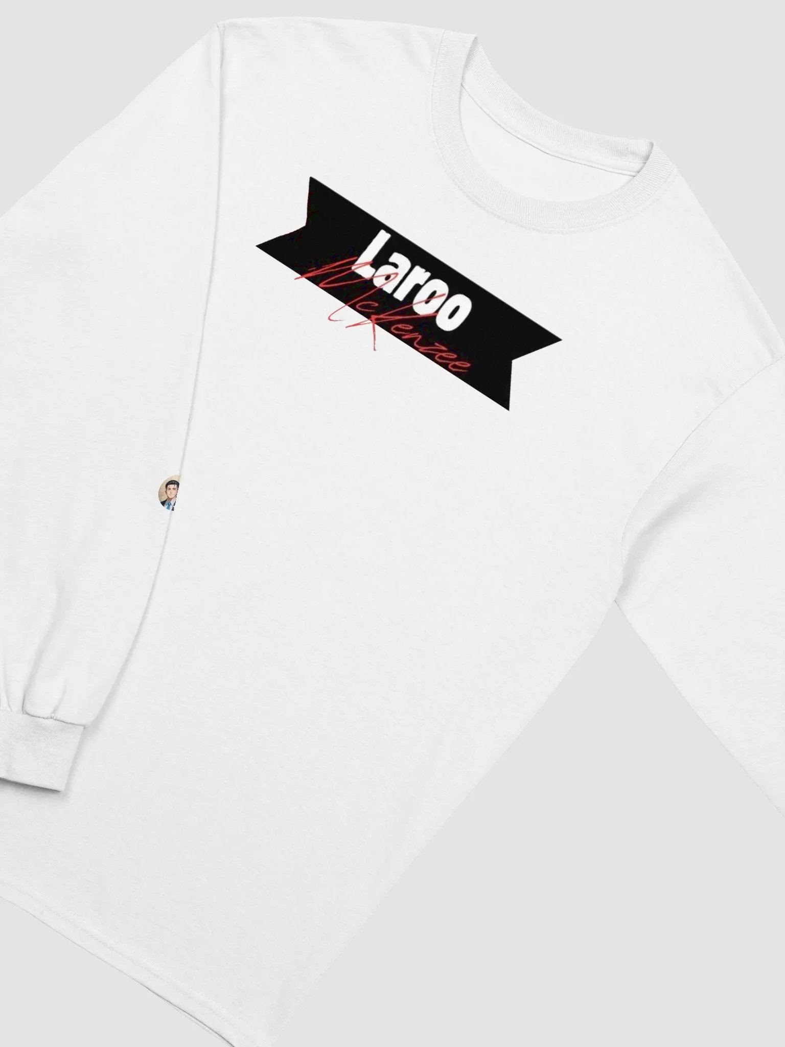 Laroo's Signature Sweater (White) product image (3)