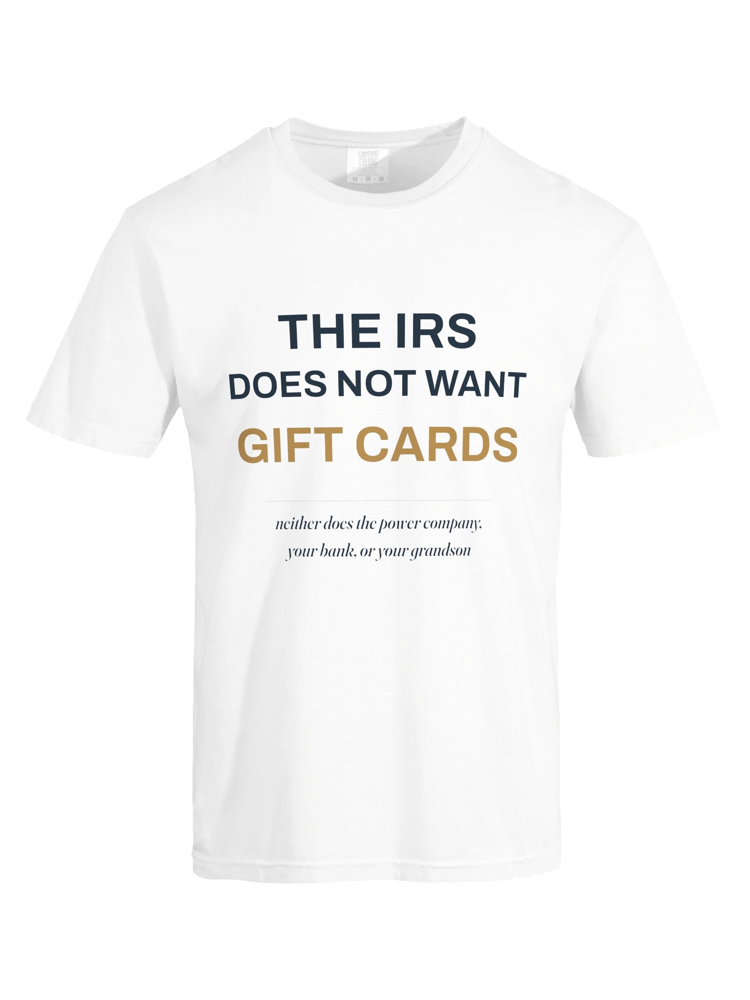 The IRS Does Not Want Gift Cards product image (9)