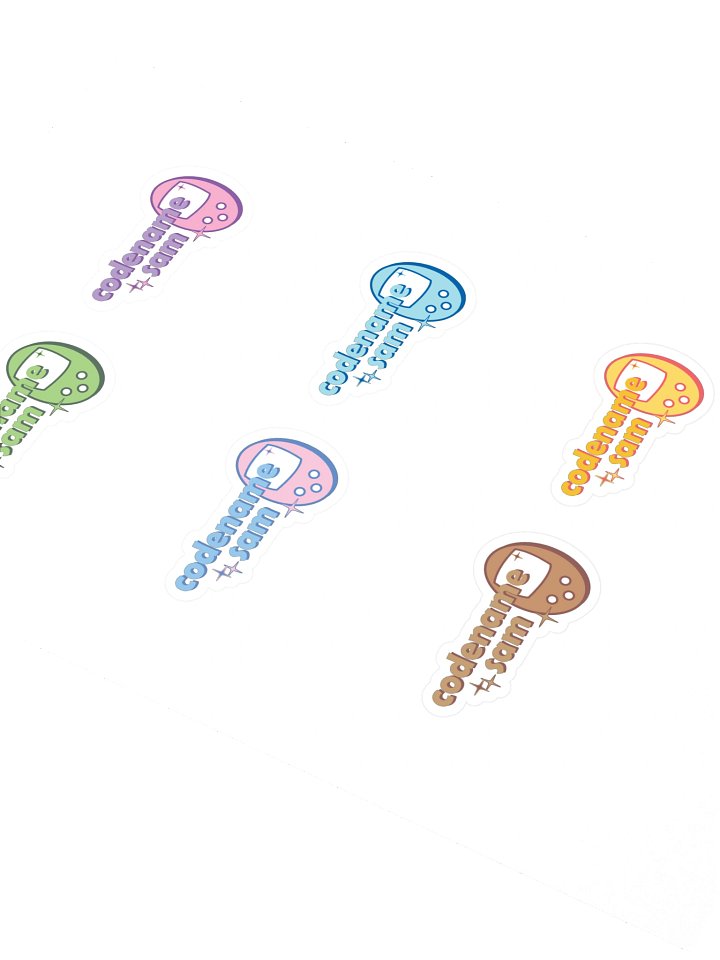 Codenamesam Logo stickers product image (2)