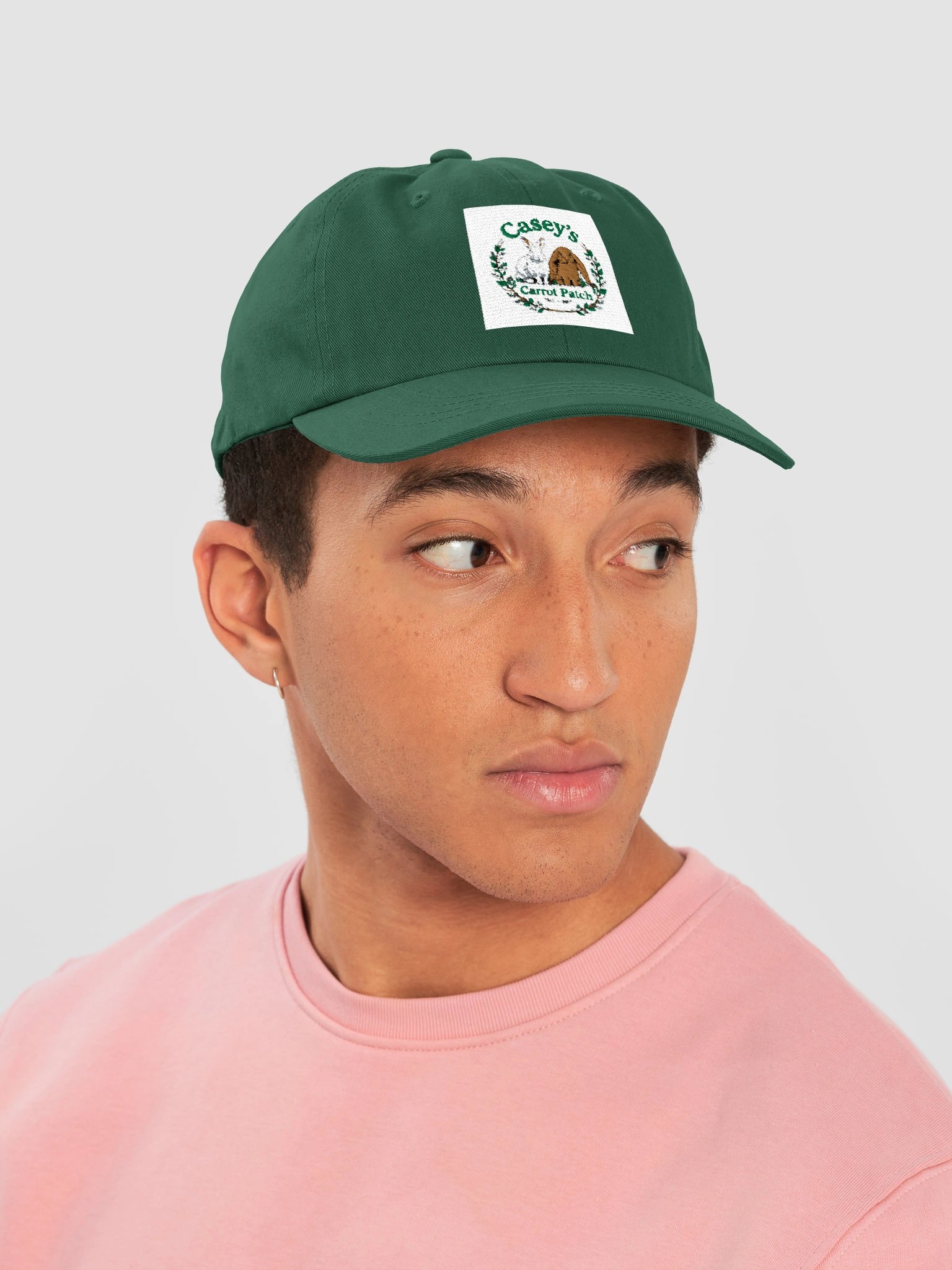 Casey’s Carrot Patch Bunny Dad Hat product image (6)