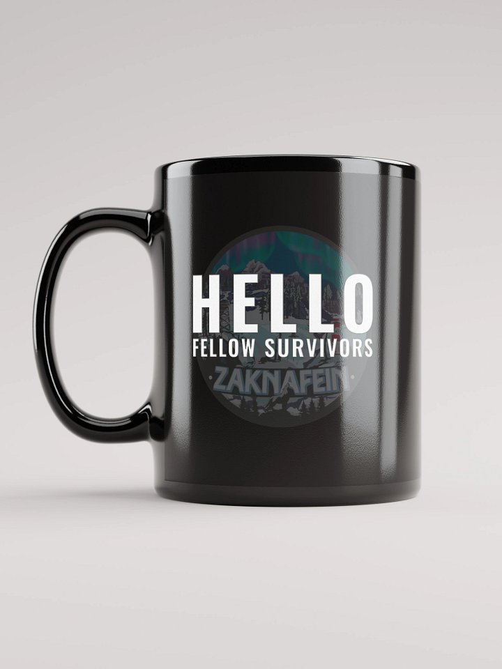 Hello Fellow Survivors - Zaknafein Black Mug product image (1)