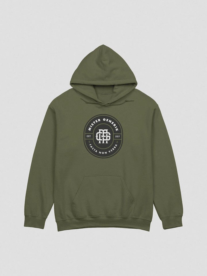 Mister Generik Monogram Badge Hoodie product image (1)