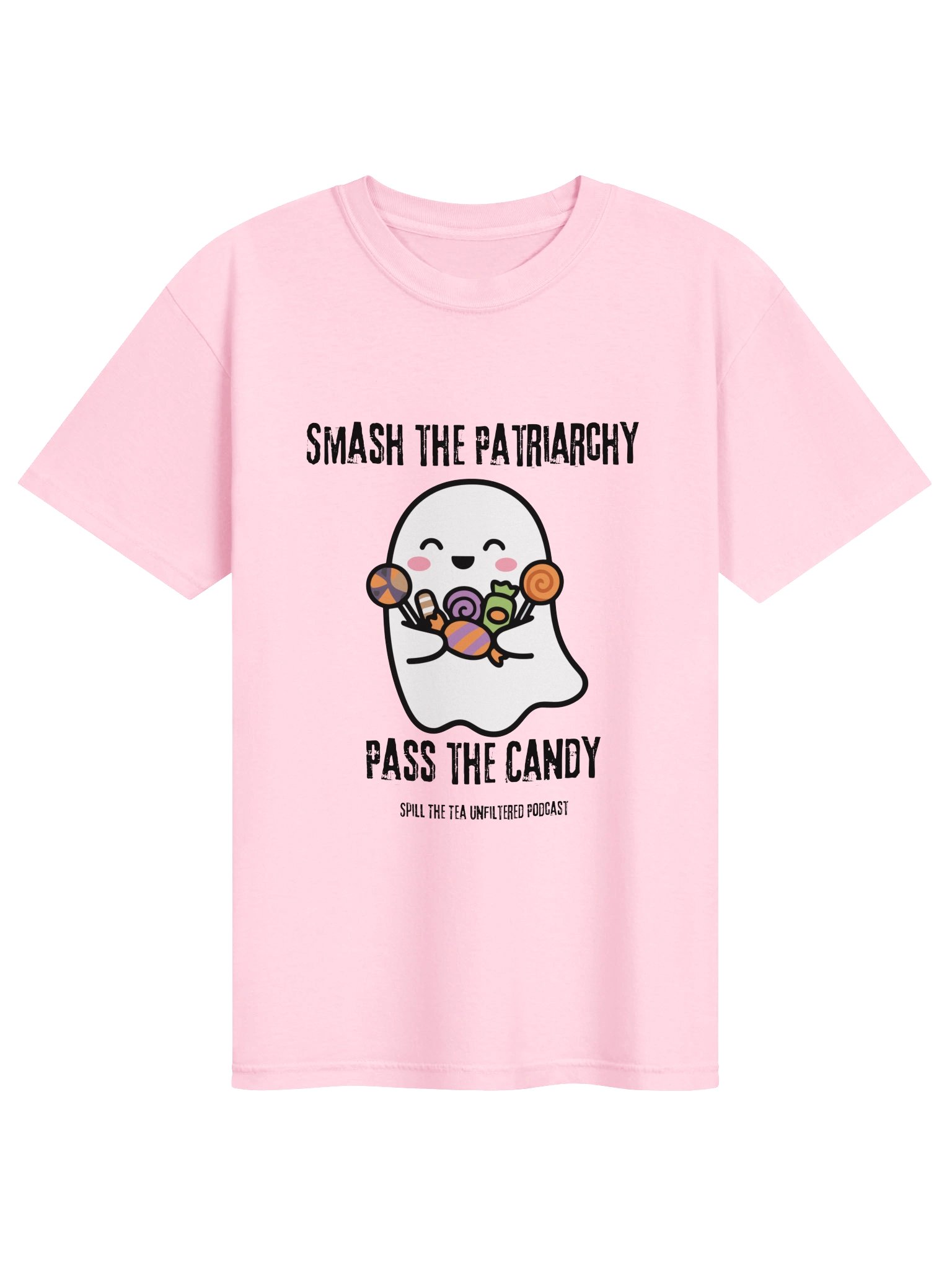 Smash the Patriarchy Ghost Tee product image (1)