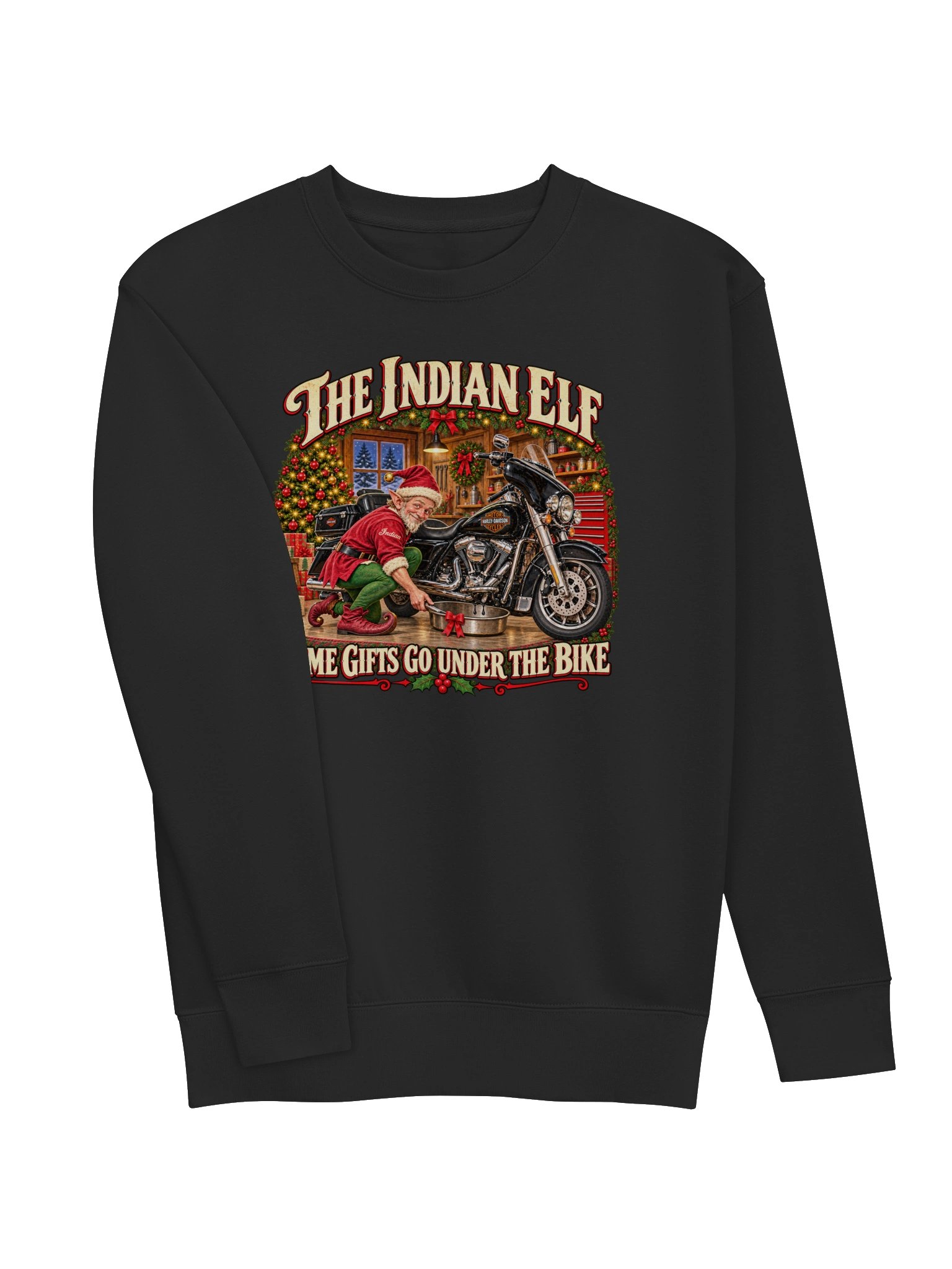 The Indian Elf | House Divided Christmas Crewneck Sweatshirt product image (3)