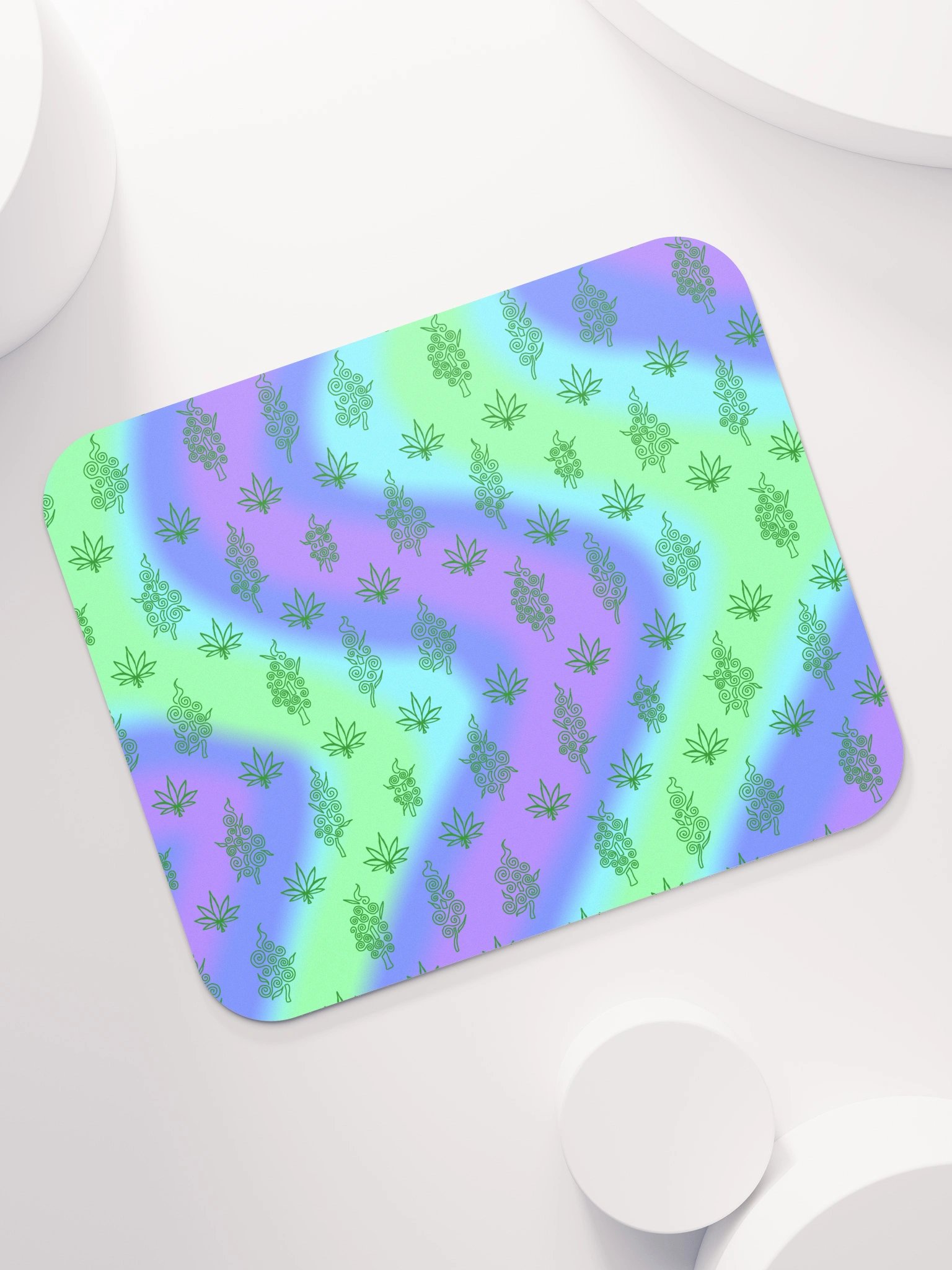 Trippy bud Mouse Pad product image (7)