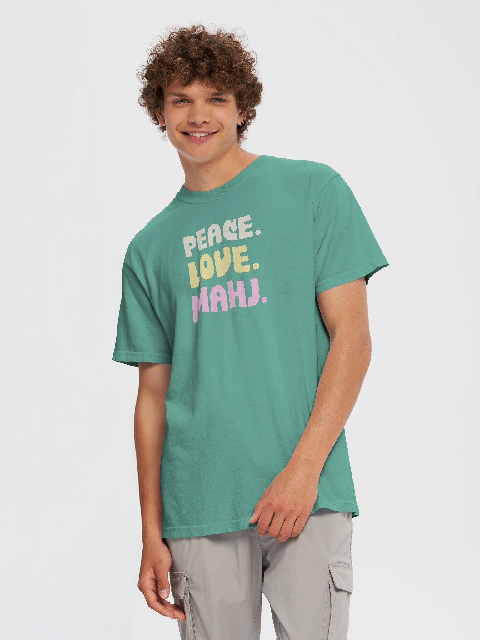 Peace Love MAHJ Comfort Colors Tee product image (5)
