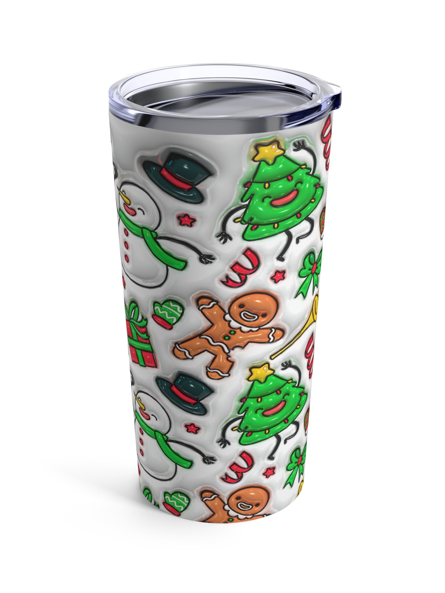 Holly Jolly Christmas Stainless Steel Tumbler product image (5)