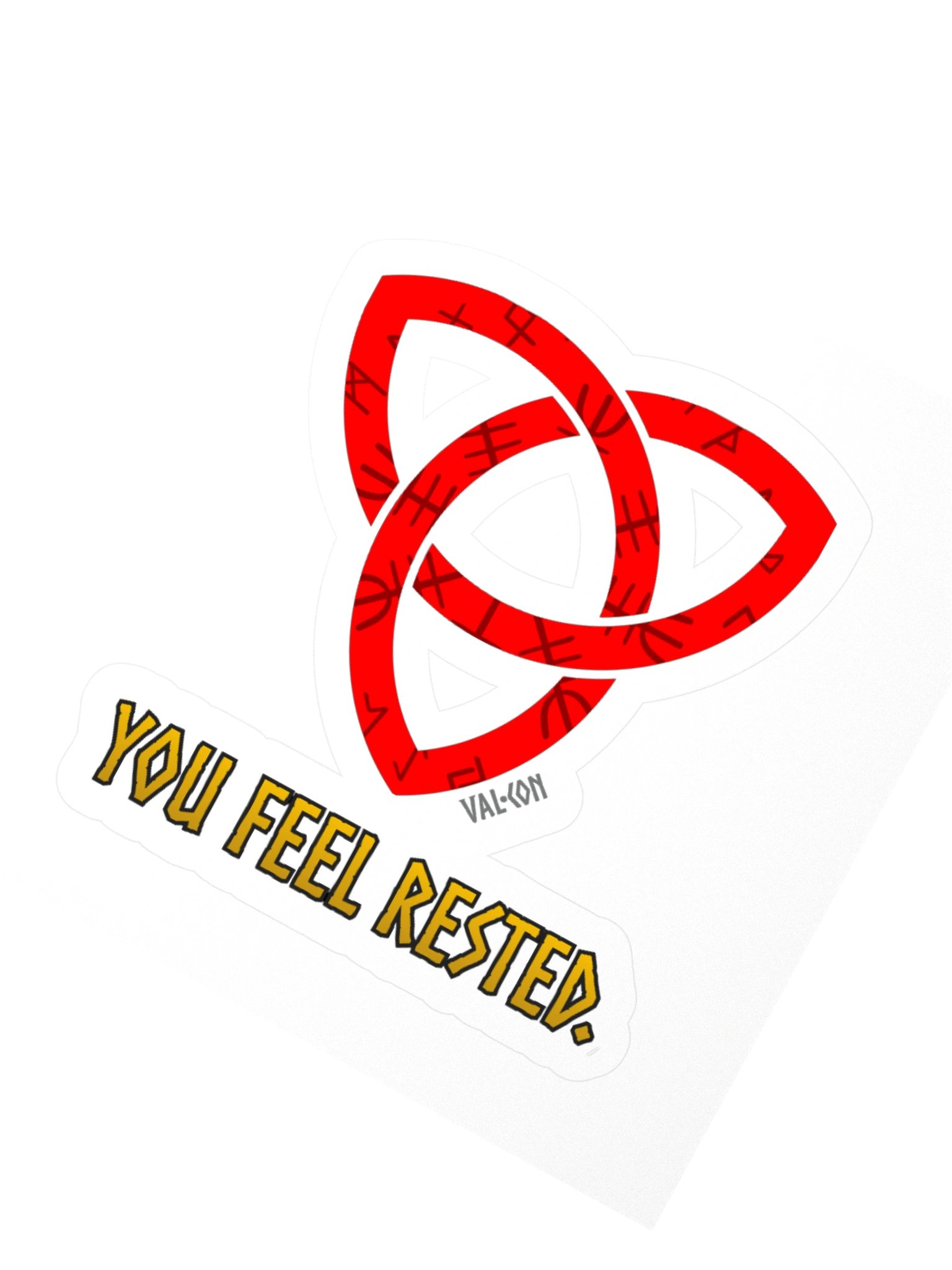 Valheim 'You Feel Rested' Sticker product image (2)