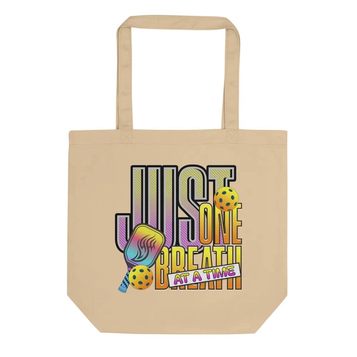 Just One Breath At A Time Pickleball Tote Bag product image (1)