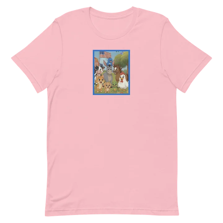 Farm Animals Cartoon Friends Tee product image (2)