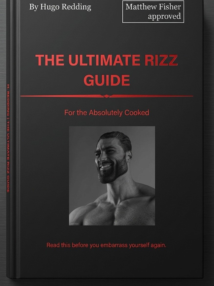 Ebook - how to get ultimate rizz by hugo redding - matthew fisher approved product image (1)