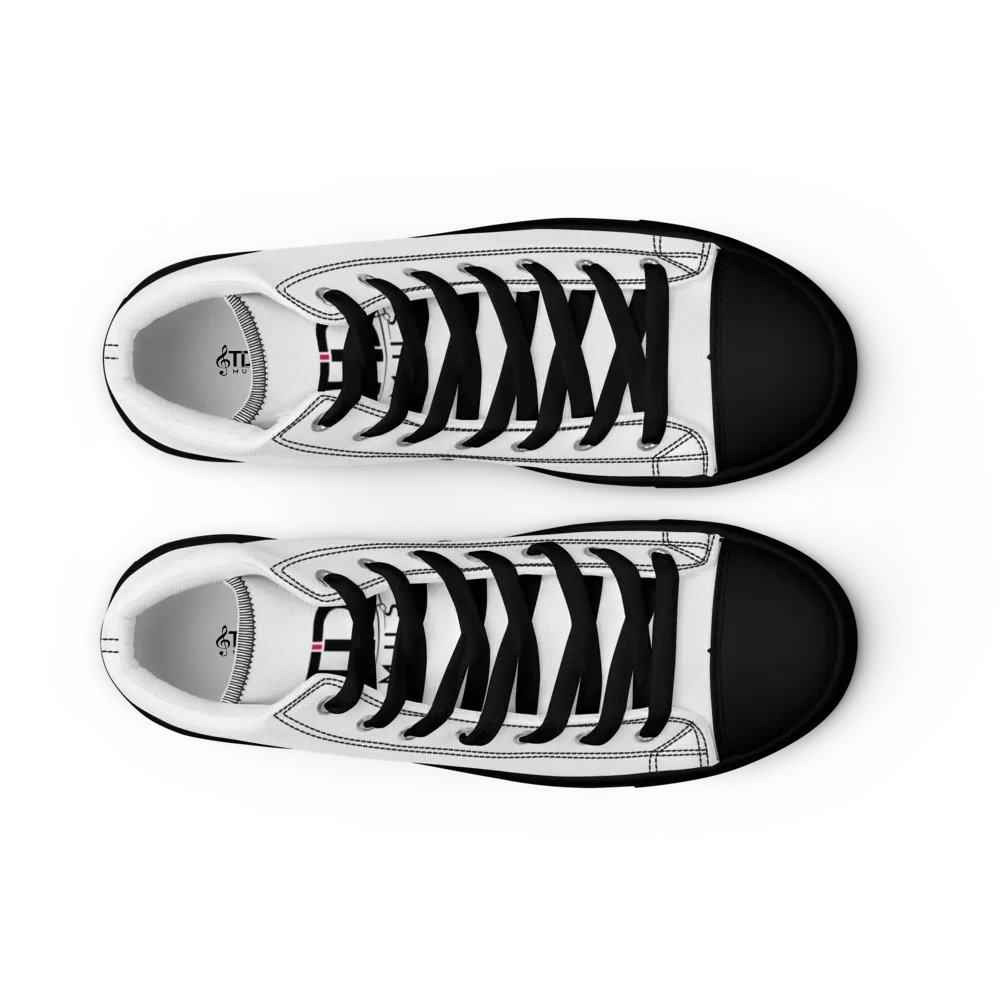Women's High Top Canvas Shoes by TDS Music - Stylish, Comfortable, with Iconic Logo product image (3)