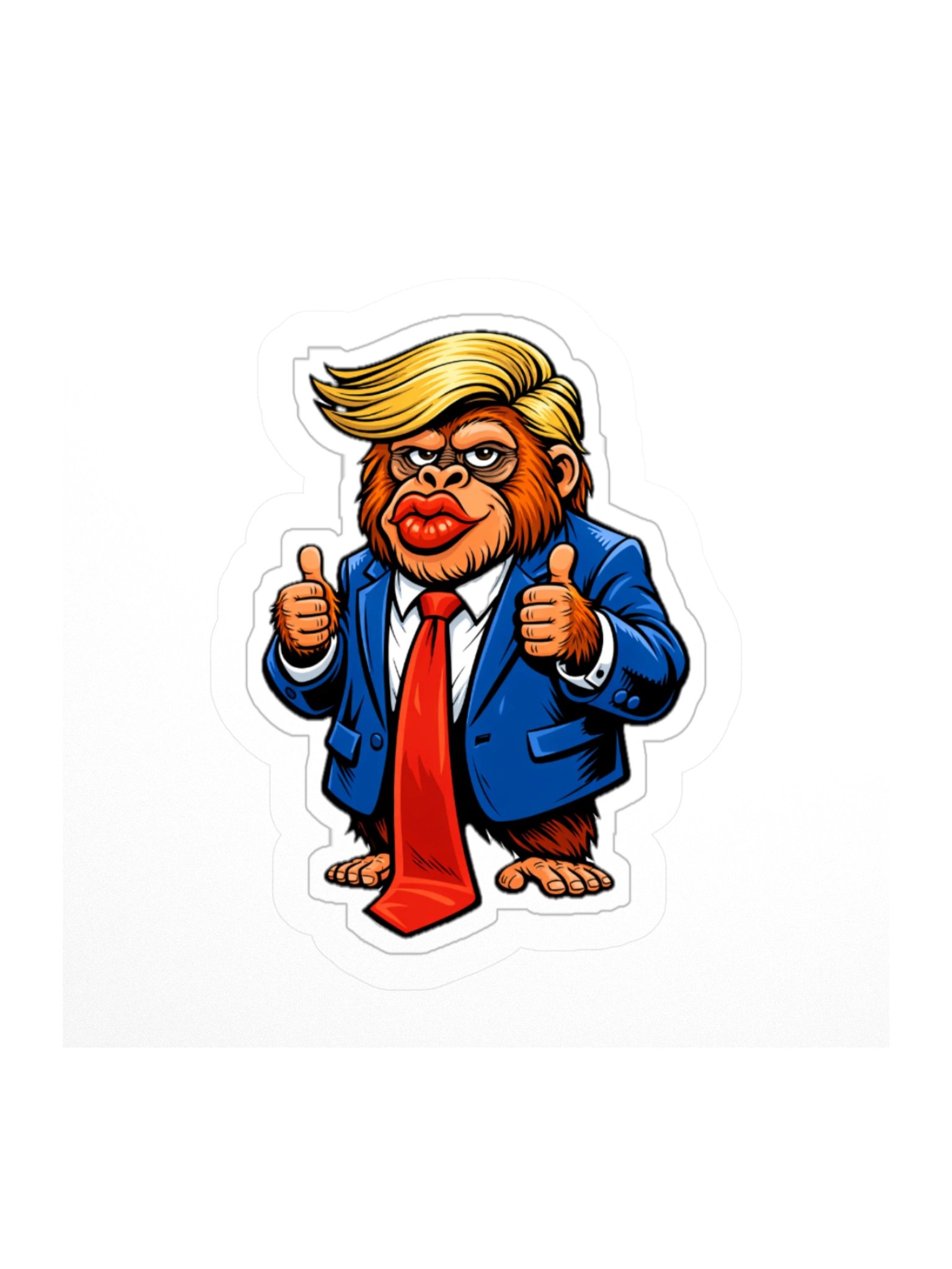 The Commander in Chimp — Sticker product image (3)