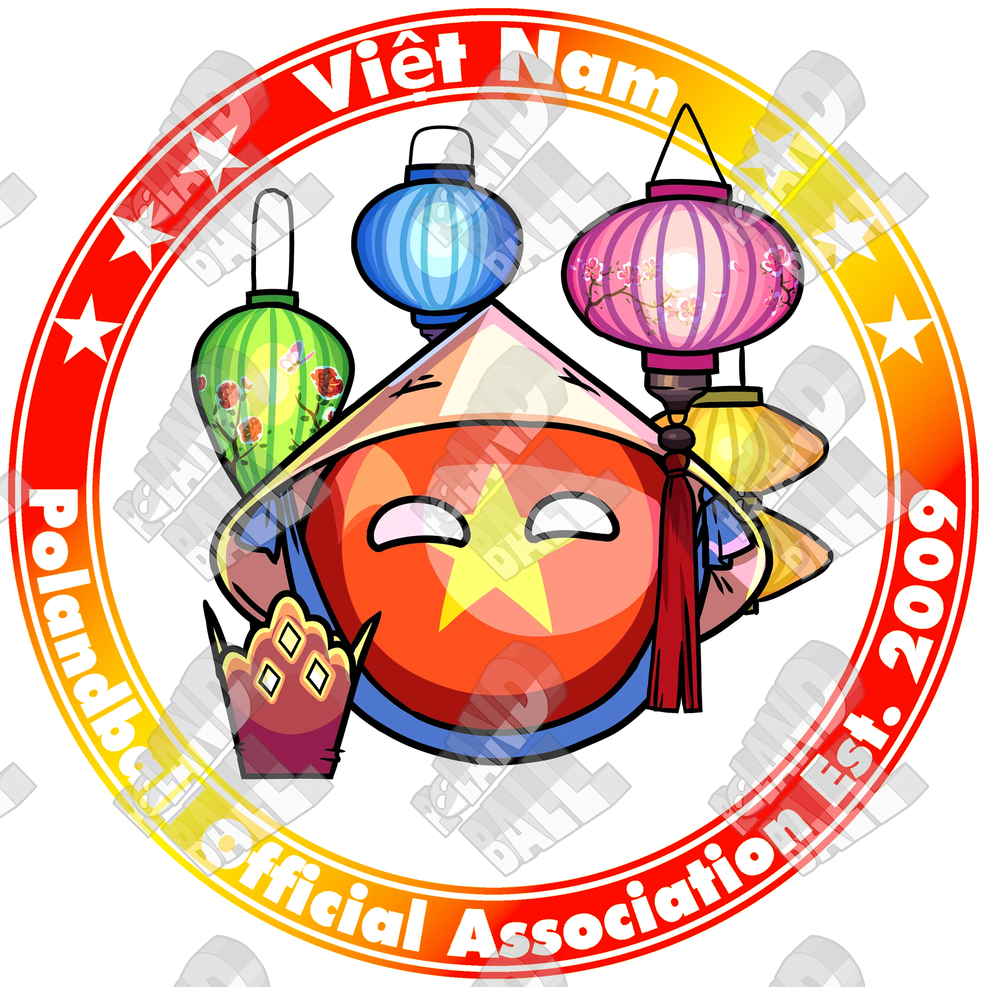 Polandball Official Association T-shirt - Vietnam product image (36)