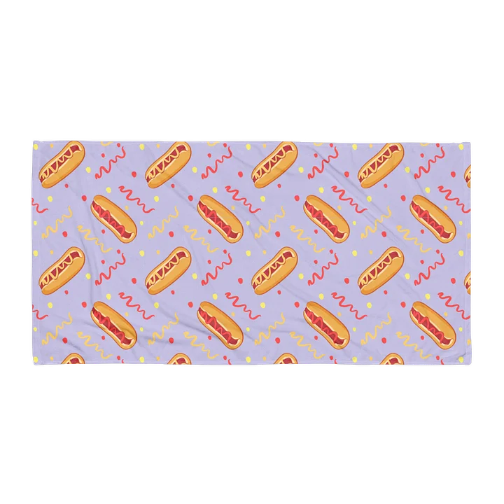 Hot Dog Beach Towel product image (1)