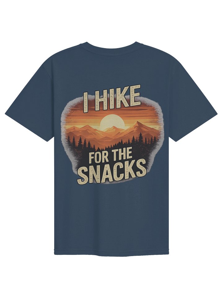 PK Adventure Travel I hike for the snacks Men's T-Shirt product image (2)