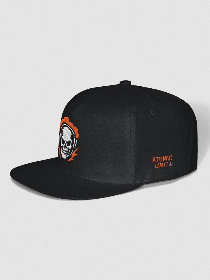 🧢 Atomic Fire Gaming Flat Bill Hat – “Detonation Unit” Edition product image (2)