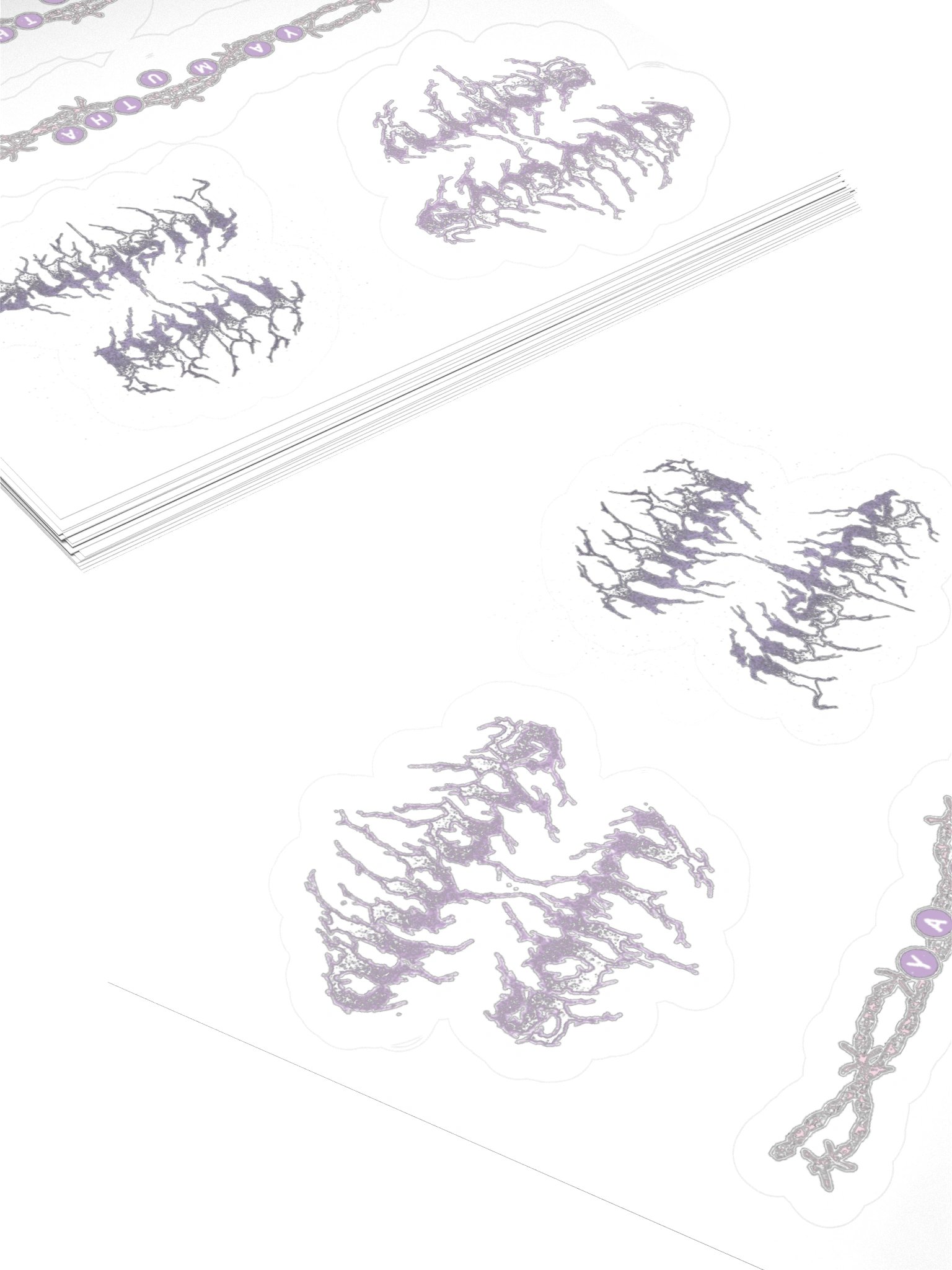 Gothic Sticker Sheet product image (11)