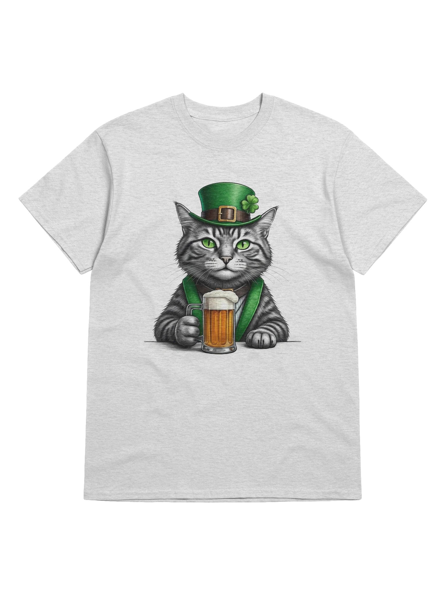 St. Patrick's Day Cat Tee product image (3)