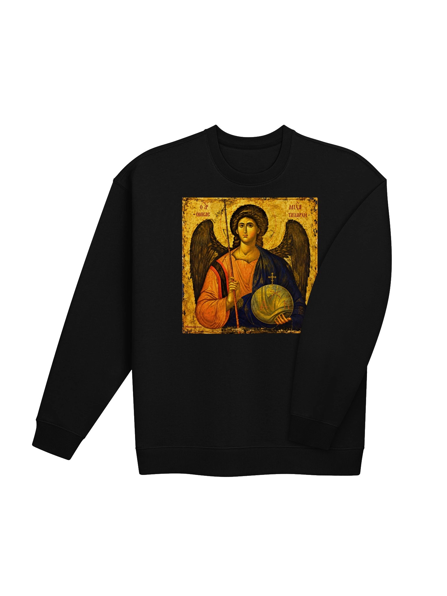 Orthodox Michael The Archangel Oversized Organic Long Sleeve product image (4)
