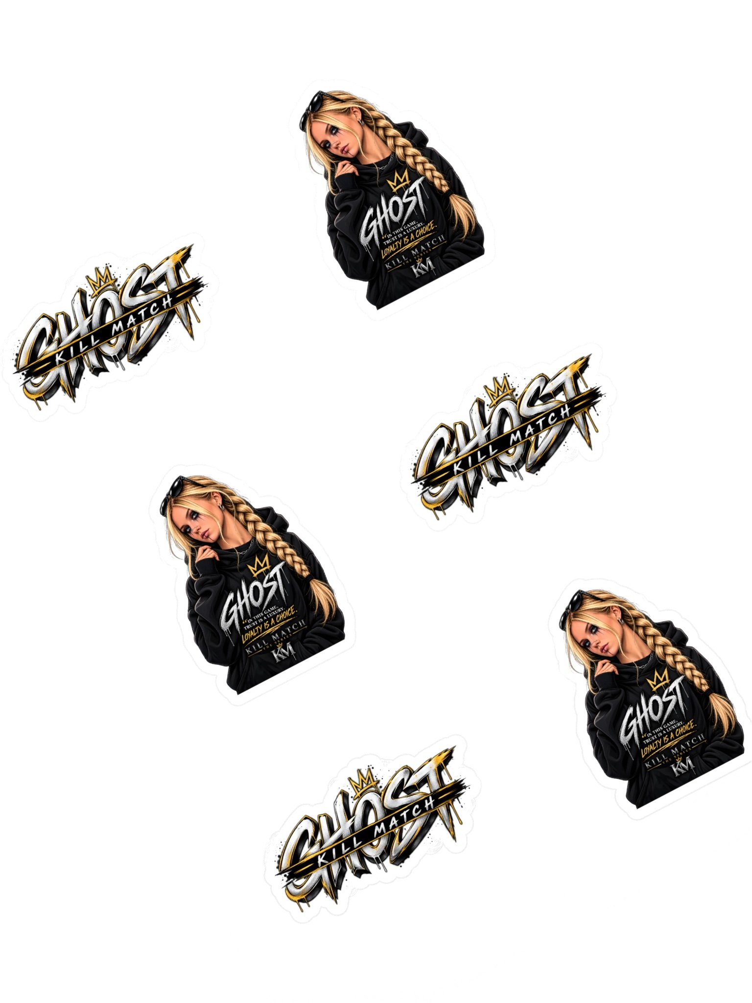 GHOST — KILL MATCH Sticker Sheet product image (1)