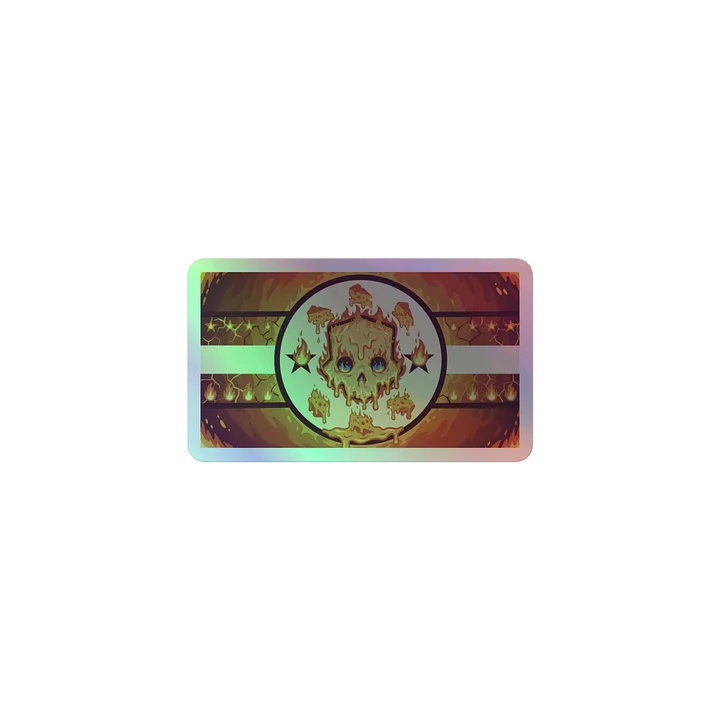 Holographic Pepperjack Flag Sticker product image (1)