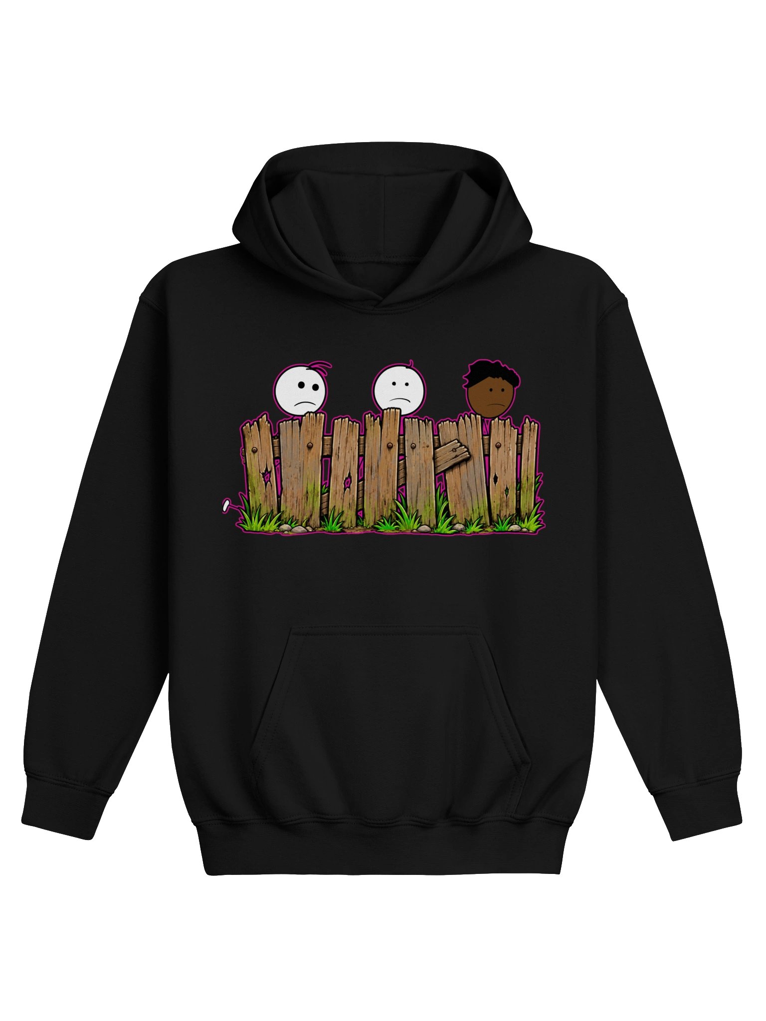 🧥 Hanorac Negru Fete „Amintiri Din Copilărie” – Juvel, Toxică & Șopârlă product image (1)