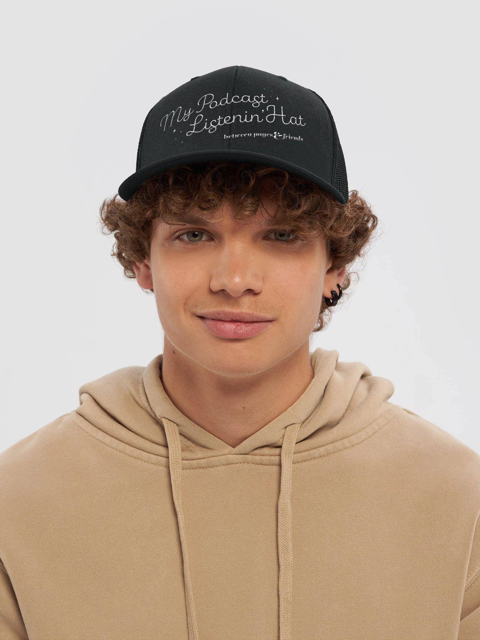 BP&F Podcast Listenin' Hat | Embroidered Trucker Hat product image (5)