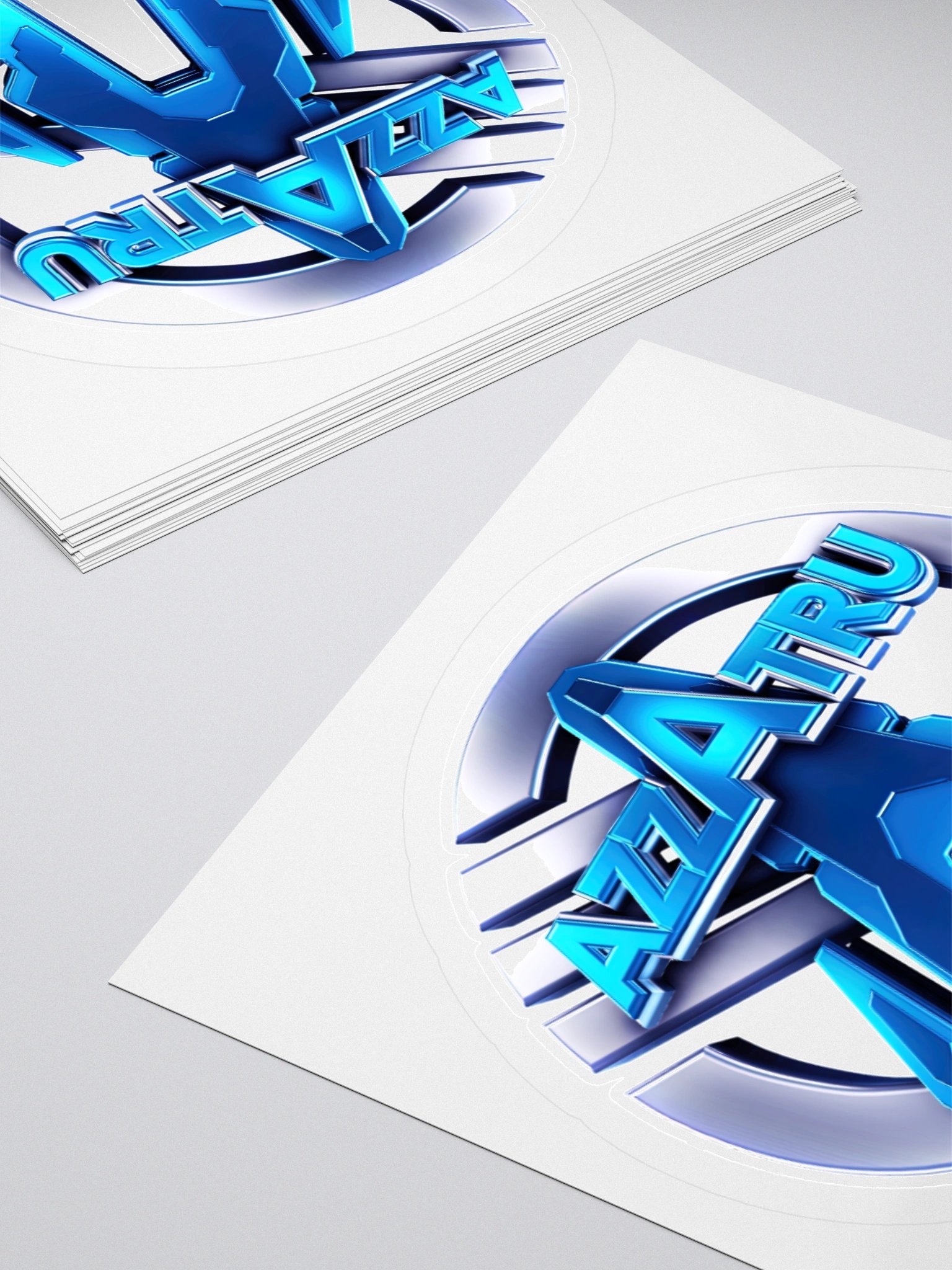 AZZATRU Logo Sticker product image (12)
