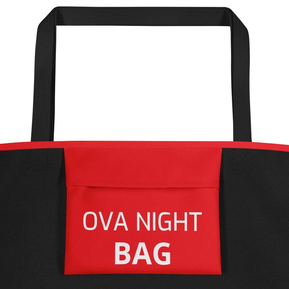 The Toatin Bag (Ova Night Bag) - Red product image (2)
