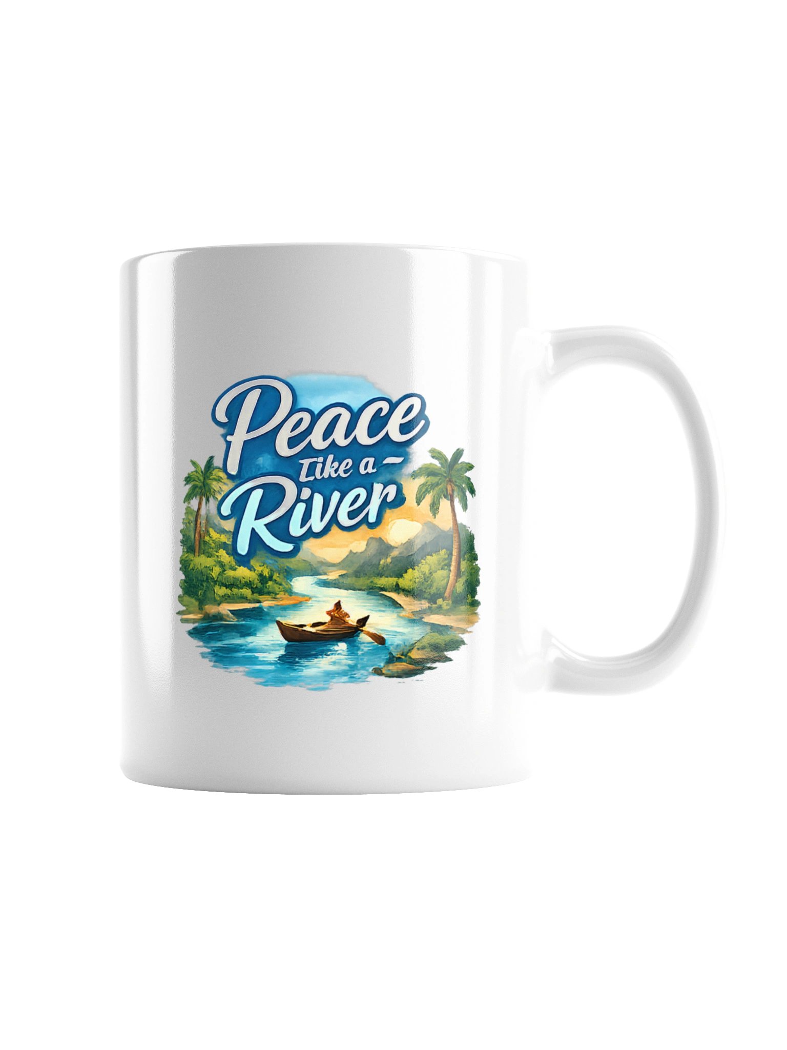 Peace Like a River Tropical Coffee Mug product image (5)