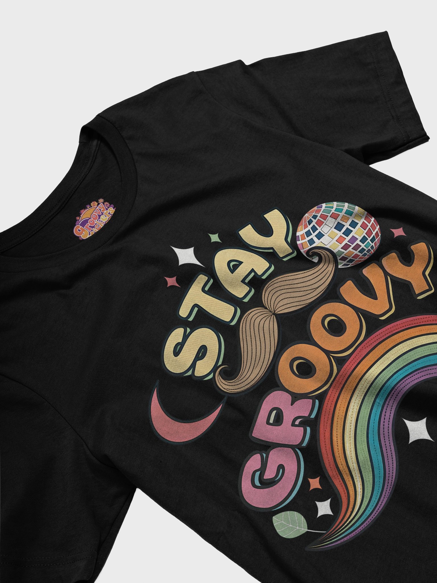 Groovy Vibes Retro T-Shirt product image (3)