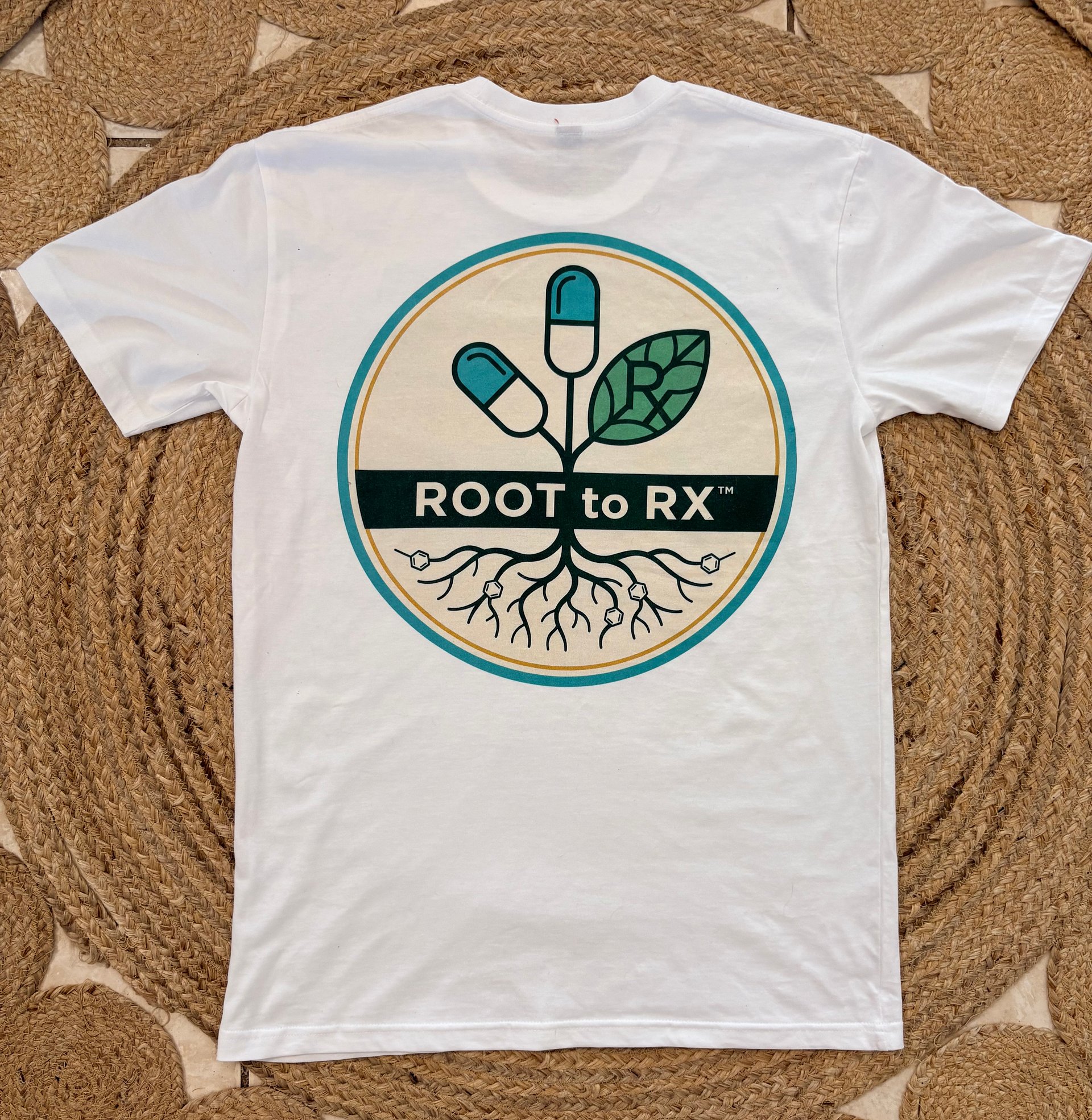 Root to Rx Logo Tee (White) product image (10)