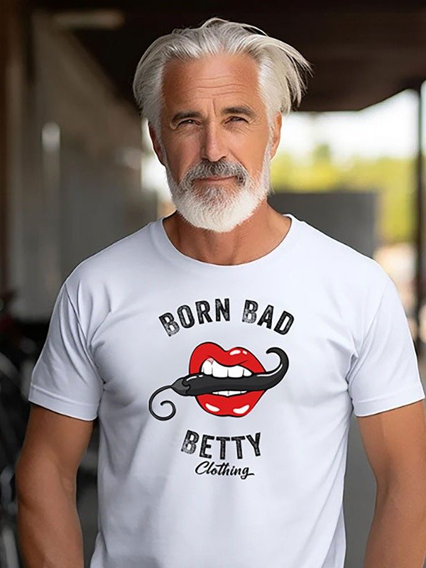 Born Bad Betty White T-shirt product image (1)