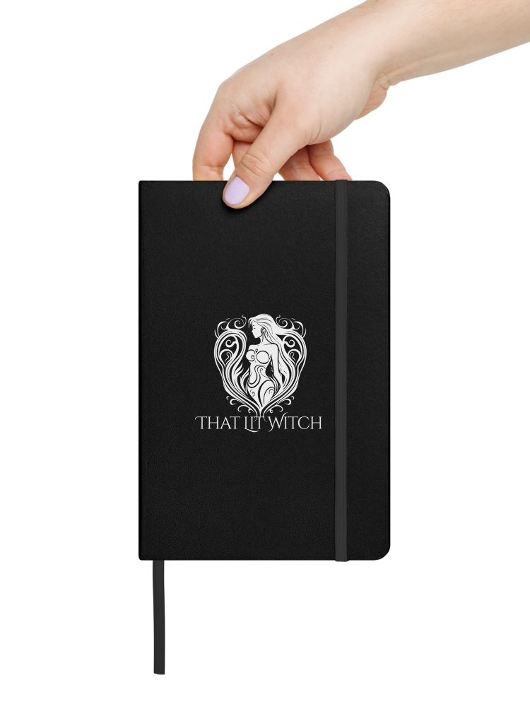 That Lit Witch Hardcover Bound Notebook product image (1)