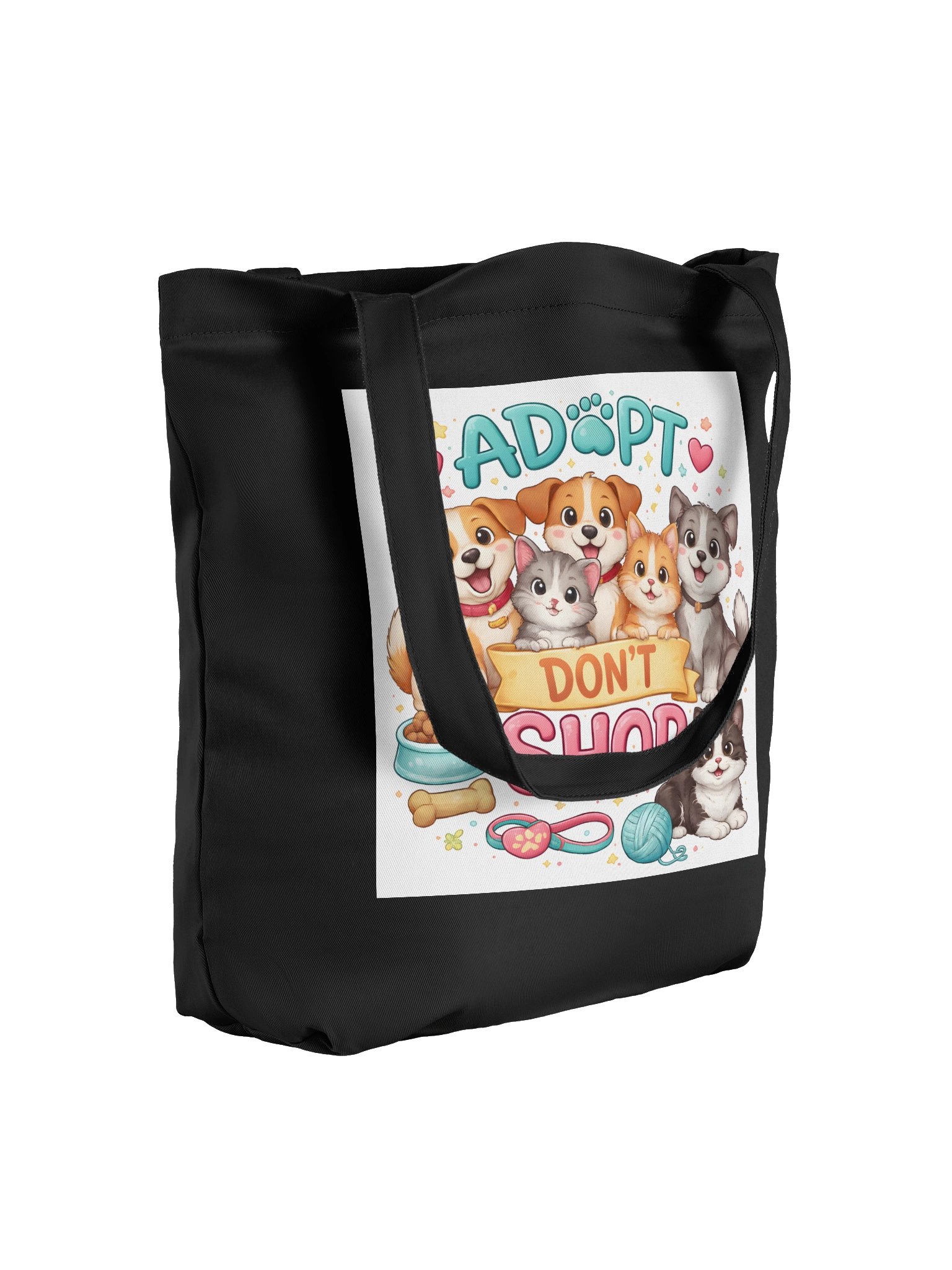 Adopt Don't Shop Tote Bag product image (7)