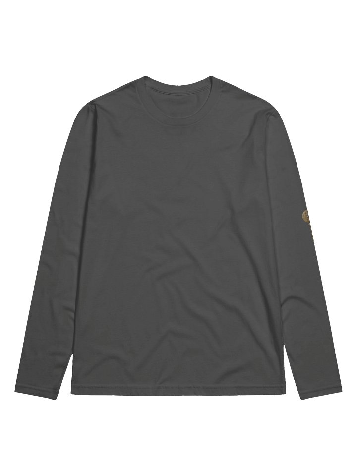 The Gatekeeper’s Key – Heavy Metal Reverse Line Edition (Back + Left Sleeve Print) | Premium Fitted Long Sleeve product image (1)